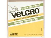 VELCRO USA VEC90082 VELCRO TAPE 3 4 X 5 YDS. WHITE