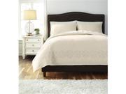 UPC 024052289183 product image for AshleyFurniture Q470003Q Stitched Off White Queen Comforter Set | upcitemdb.com