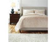 UPC 024052289022 product image for AshleyFurniture Q451003Q Patterned Golden Beige Queen Comforter Set | upcitemdb.com