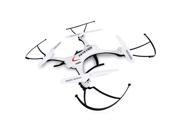 Microgear EC15091-White 2.4 GHZ. Radio Control 4 Chan 6 Axis Gyro DX-319 QuadCopter FPV From Smartphone, White