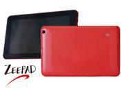 Zeepad 9RK Google Android 4.4 Quad Core 1.8GHz 8GB 9 Dual Camera Bluetooth Tablet PC Red