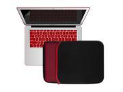 4 in 1 Combo Kit Rubberized Coated Case Cover For Apple Macbook Air 13 Silicone Protective Keyboard Skin Cover With Screen Protector