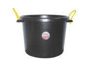 2Bushel Black Barn Bucket Fortiflex Feeders and Waterers MB 70BX 012891270011