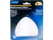 Replacement Filters Re Usable Dust Mask 5 Filters Norton Respiratory Protection