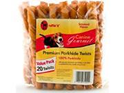 Premium Porkhide Twists Dog Treat Westminster Pet Pet Supplies 75251