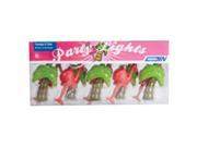 Camco Mfg Party Lights Palm Tree Flamingo 42662