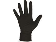 100Pk Size Large Nitrile Disposable Glove 4 Mil No Powder Boss Gloves 1UH0006BL