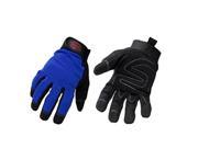 Medium Blue Mechanic Glove Boss Gloves 5205M 072874066758
