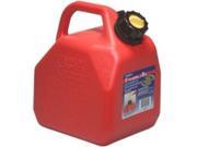Can Gas 1.25Gal Self Venting SCEPTER CORPORATION Gas Cans 07081 Red Polyethylene