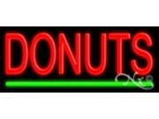 10 x24 Donuts Neon Sign Outdoor