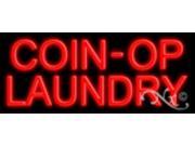 10 x24 Coin Op Laundry Neon Sign Outdoor