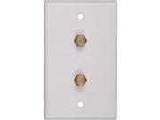 WHT COAXIAL WALL PLATE VH128R