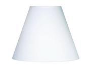 WHITE ROUND SHADE FMSH921 14 WH