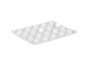 20PK 3 8 CLEAR BUMPERS 78115