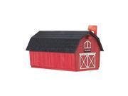 RED BARN POLY MAILBOX T 1003