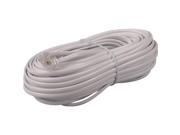 50 WHT PHONE LINE CORD TP443WHR
