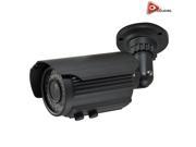 Acelevel AHD 720P Night Vision Weatherproof Vari Focal Bullet Camera Black Color