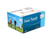 Easy Touch Insulin Syringes 30 Gauge 1cc 1 2 in 100 ea