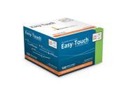 EasyTouch Retractable Insulin Safety Syringe w Fixed Needle 29 Gauge .5cc 1 2 inch 100 ea. Model 862955