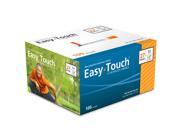 Easy Touch Insulin Syringes 27 Gauge 1cc 1 2 in 100 ea