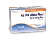 BD Ultra Fine Short Pen Needles 31G 5 16 inch 90 ea