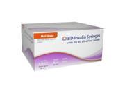 BD Ultra Fine Insulin Syringes 31G 3 10cc 5 16 inch 90 ea