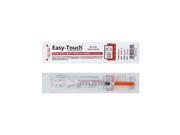 EasyTouch Retractable Safety Syringe w Fixed Needle 25 Gauge 1cc 5 8 inch 1 ea. Model 852518