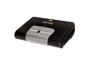 George Foreman Temp to Taste 2 Serving 80 sq In. Plate Grill Black
