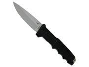 Dakota Outdoor Cutlery Stainless Steel Spring Assisted 4 in. Pocket Knife Black