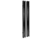 Tripp Lite SmartRack 6 ft. 1.8 m Vertical Cable Manager Double finger duct with cover toolless mounting