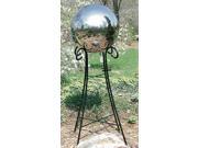 Rome Gazing Globe Pedestal For 10 12 inch Globes Black Powdercoat