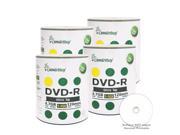 400 Pack Smartbuy 16X DVD R 4.7GB White Top Data Video Blank Recordable Disc