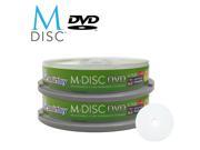 20 Pack Smartbuy M Disc DVD 4.7GB 4X HD White Inkjet Printable Recordable Disc