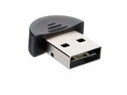 Smallest Mini USB 2.0 Bluetooth V2.0 EDR Dongle Wireless Adapter For Laptop PC D
