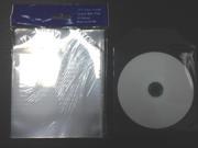 New 1000 pcs CD DVD DOUBLE LAYER BLU RAY Media Clear CPP Plastic Sleeve Bag with Flap