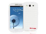 Snugg Samsung Galaxy S3 Squared Skinny Fit Protective Cover in White
