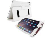 Snugg iPad mini 3 Case in White Leather