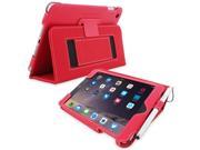 Snugg iPad mini 3 Case in Red Leather