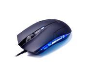 E Blue Cobra EMS109BK High Precision Gaming Mouse with Side Control 1600dpi