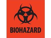 Tape Logic DL1305 Instructions Label Legend Biohazard 2 Length x 2 Width