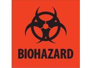 Tape Logic DL1283 Instructions Label Legend Biohazard 4 Length x 4 Width