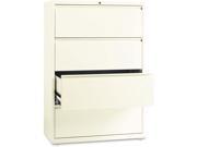 Lateral File 4 Drawer 36 x18 x52 1 2 Cloud