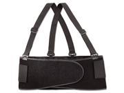 Economy Back Support Belt Medium Black