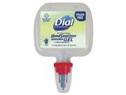 Dial 17000134130 Duo Touch Free Gel Hand Sanitizer Refill 1.2 L Fragrance Free 3 Carton