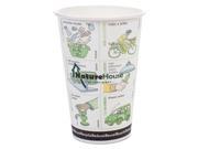 Compostable Insulated Ripple Grip Hot Cups 12oz White 500 Carton