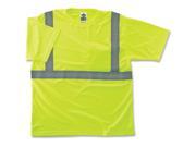 Class 2 Reflective T Shirt Small Lime