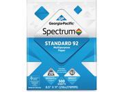 Spectrum Paper Ltr 92GE 8 1 2 X11 500Shts 40CT PL WE