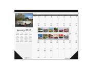 Recycled Classic Cars Photographic Monthly Desk Pad Calendar 22 x 17 2017