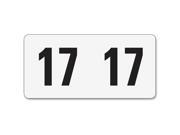 Year 2017 End Tab Folder Labels, 1 1/2w X 3/4h, White/black, 500 Labels/roll Year 2017 End Tab Folder Labels, 1 1/2w X 3/4h, White/black, 500 Labels/roll