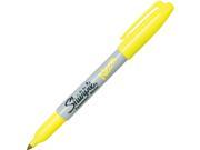 Permanent Markers Fine Point Non Toxic 12 BX Neon Yellow